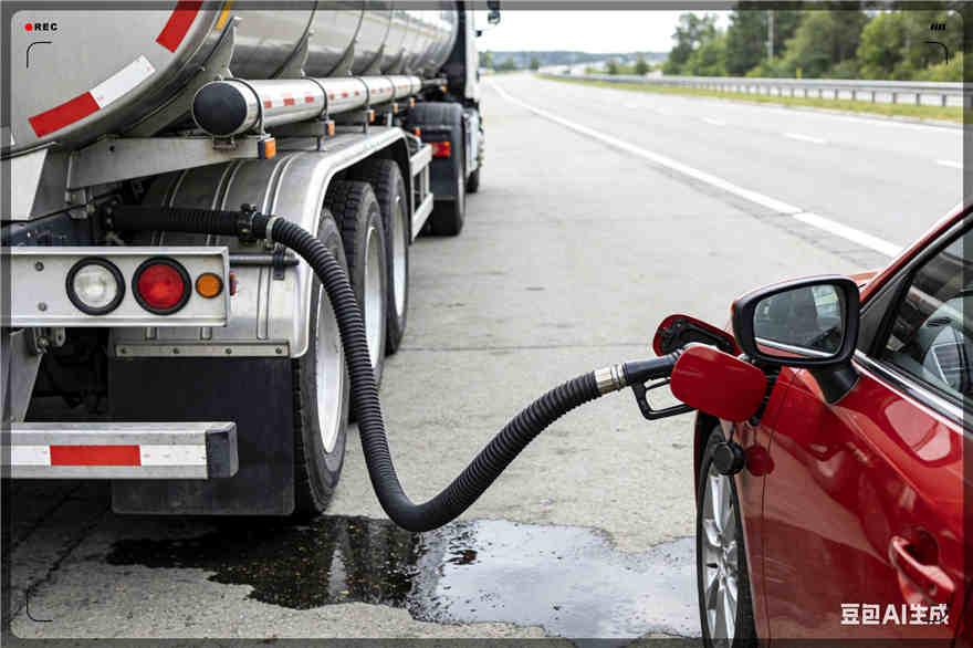 抚顺县汽车救援送水案例